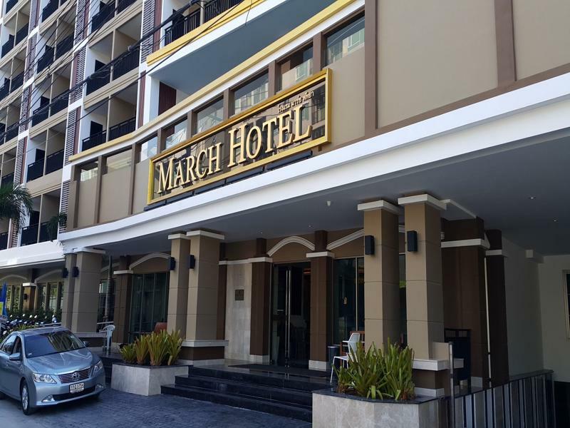 March Hotel Pattaja Kültér fotó